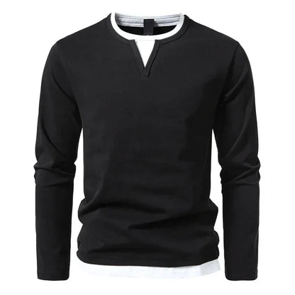Kasper™ | Premium Longsleeve aus gekämmter Baumwolle