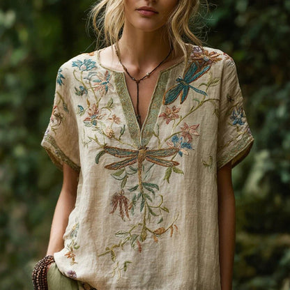 Sabrina | Blomstret bluse