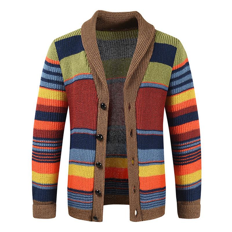 Farverig Cardigan i Uld – Blød, Varm og Stilfuld