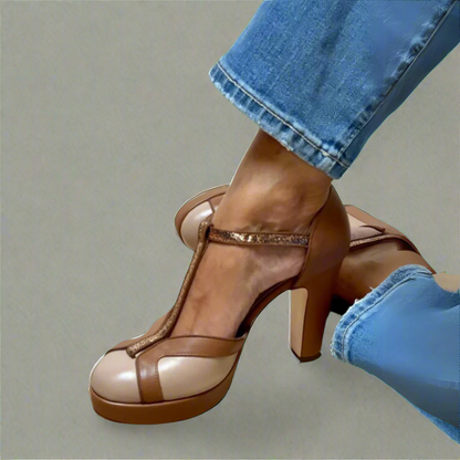 Criselmara™ | Elegante og komfortable sandaler med hæl