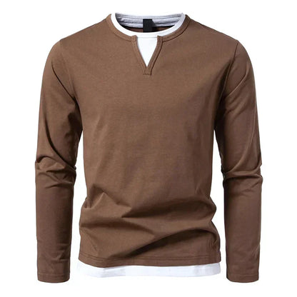 Kasper™ | Premium Longsleeve aus gekämmter Baumwolle