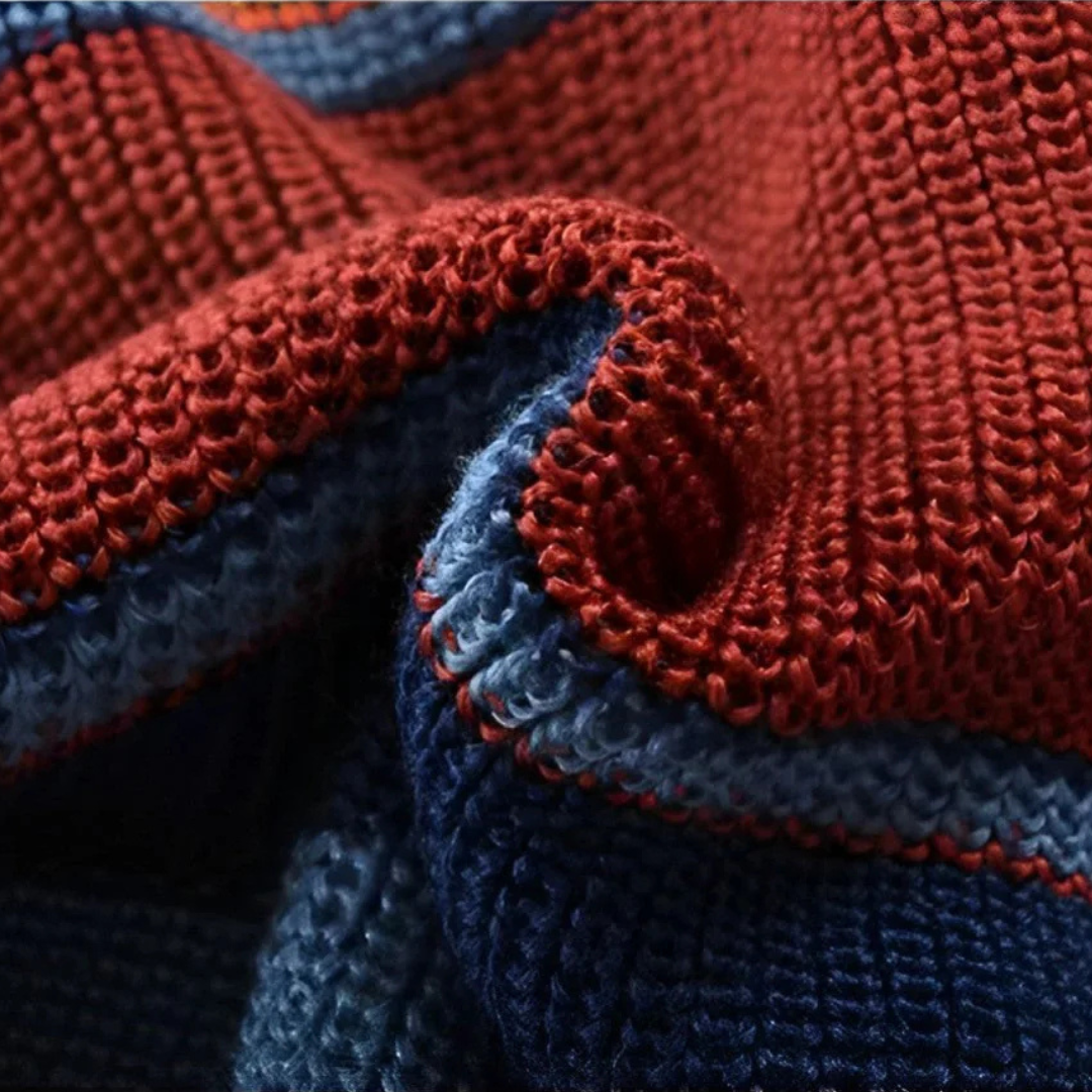 Farverig Cardigan i Uld – Blød, Varm og Stilfuld
