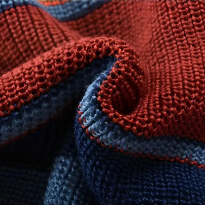 Farverig Cardigan i Uld – Blød, Varm og Stilfuld