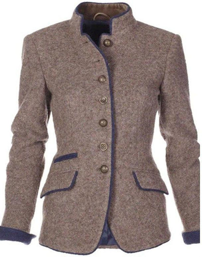 Natasza™ | Elegant cardigan med høj hals