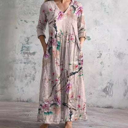 Ambar™ - Elegant kjole i hør