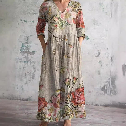 Ambar™ - Elegant kjole i hør