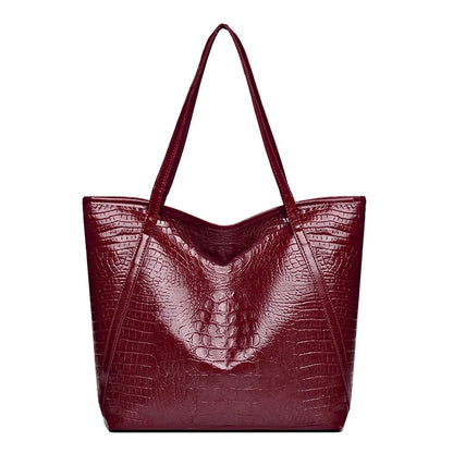 VITTORIA™ Stilfuld Retro Krokodillemønstret Taske