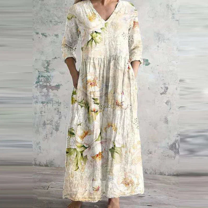 Ambar™ - Elegant kjole i hør