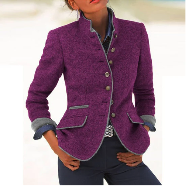 Natasza™ | Elegant cardigan med høj hals