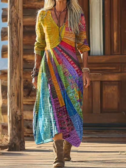 Solana™ | Boho maxi-kjole